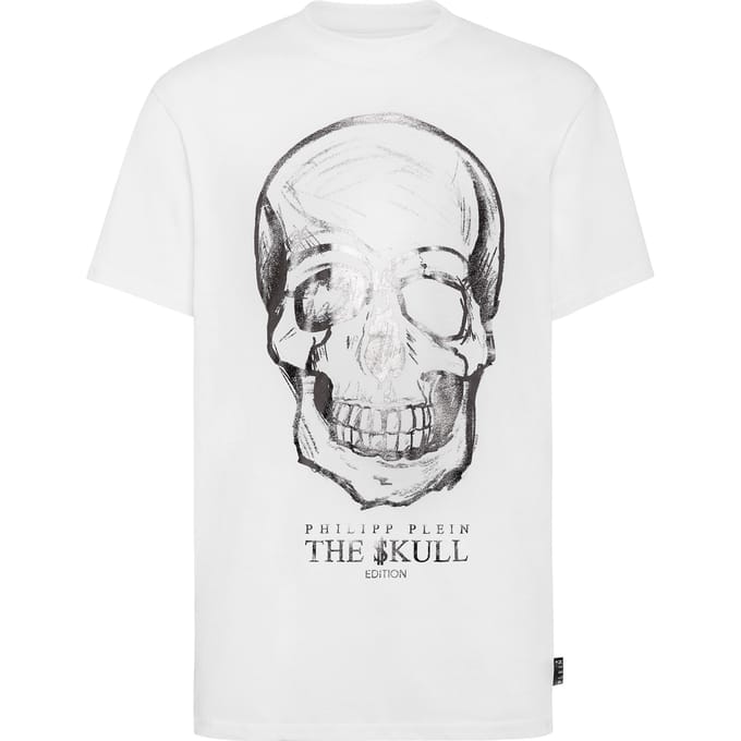 T-Shirt Round Neck Ss Skull