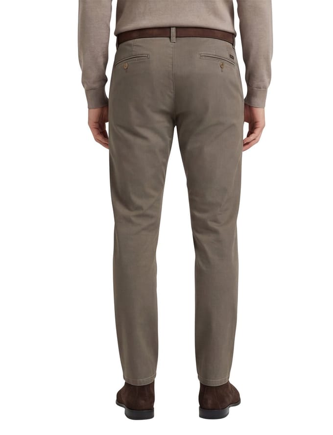 Meyer katoenen broek bruin