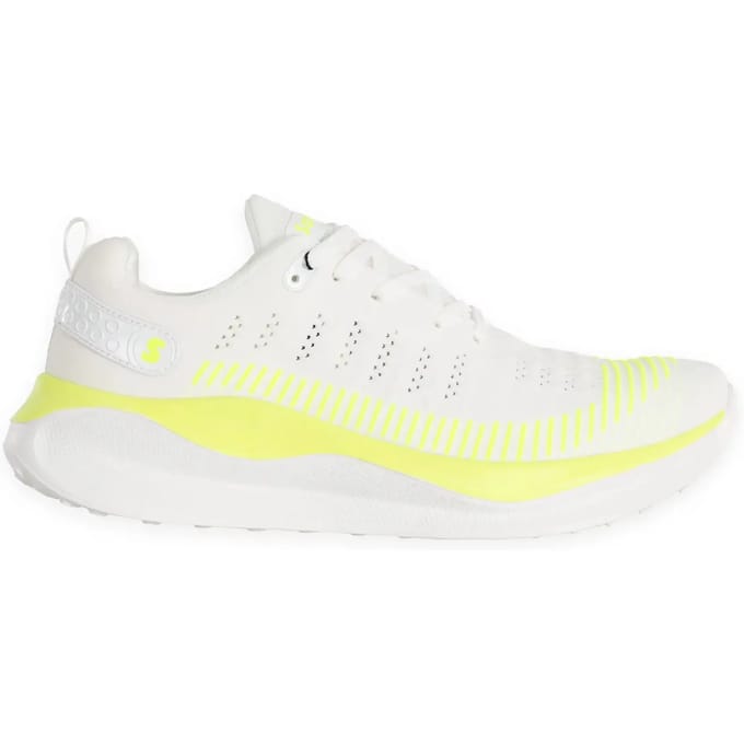 Zapatilla Softee Turín Blanco/Amarillo Flúor - 40