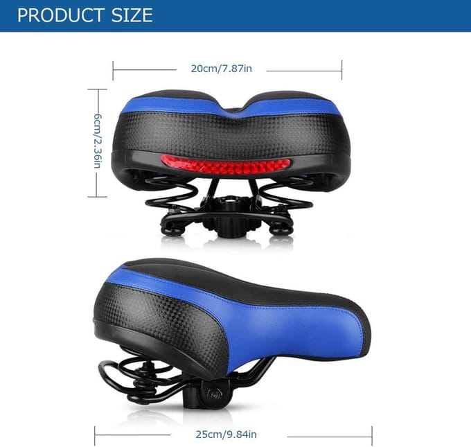 Comfortabele Fietszadel voor MTB en Racefiets - Ergonomisch en Ademend