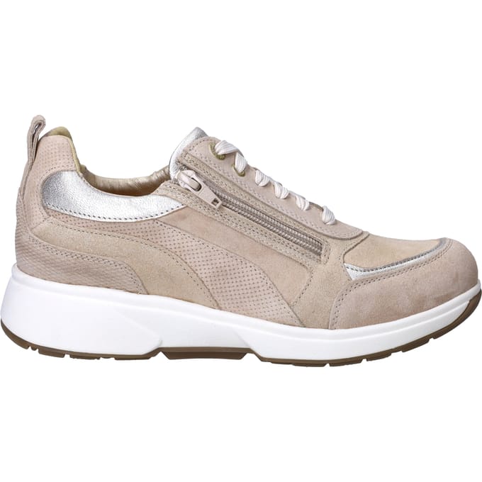 Xsensible Valletta Sneakers - Suède - Dames - Beige - Maat 41