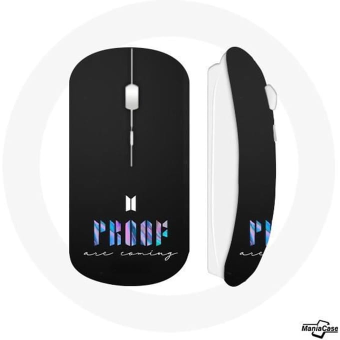 Souris Sans Fil - BTS - Proof - 2022 - Clé USB WiFi - Compatible Mac et PC