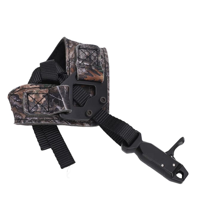 Boogschieten Compound Boog Release Hulp Verstelbare Flexibele Pols Release Hulp voor Beginners Professionals Camouflage camouflage