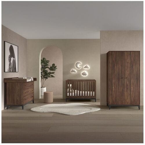 Jaxx 3-delige babykamer Ilyas Darkbrown unisex