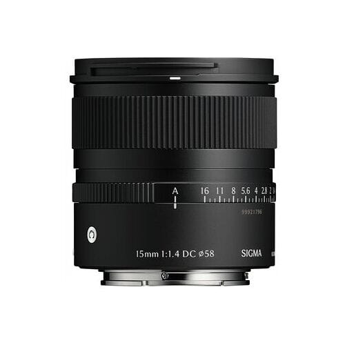 SIGMA Objectief 15mm f/1.4 DC Contemporary - Compatible met Fujifilm X