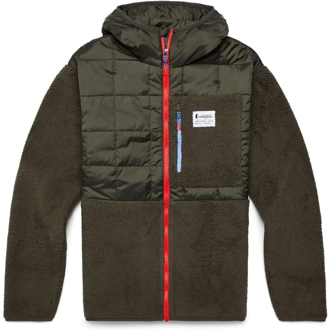 Trico hybride herenjack met capuchon IJzer/ijzer