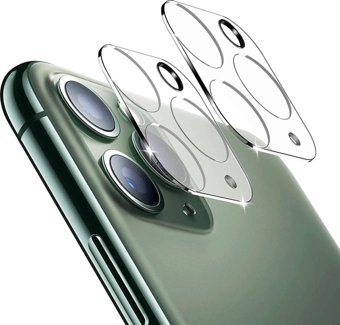 Camera Protector voor iPhone 11 Pro Max - 2 stuks van glas Transparante glazen
