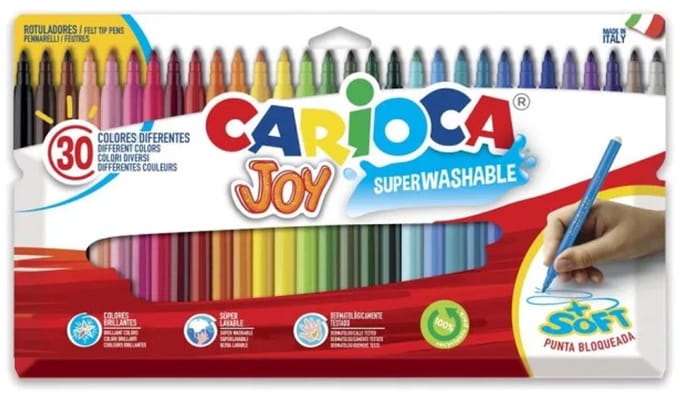 Carioca - Joy - 30 Viltstiften - Fijne Punt