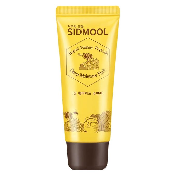 SIDMOOL Honing Peptide Slaapmasker Diep Hydraterend Glow Masker 40ml