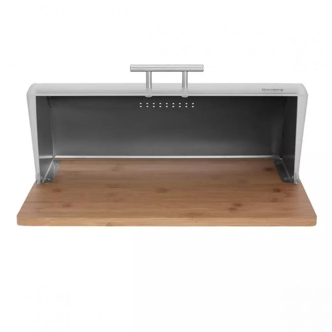 Klausberg 7096 - Broodtrommel transparant - hout - 39 x 31 x 16