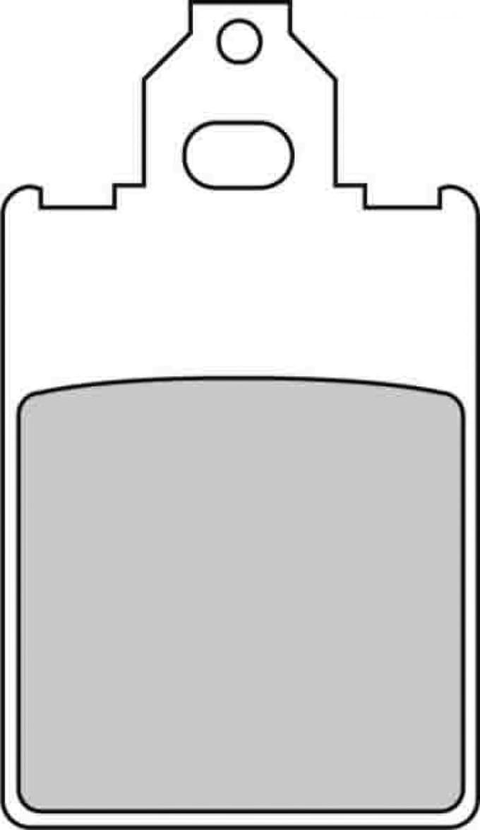 Plaquette de frein Ferodo pour Scooter Malaguti 50 Centro 1999 à 2000 4900000 / AV Neuf
