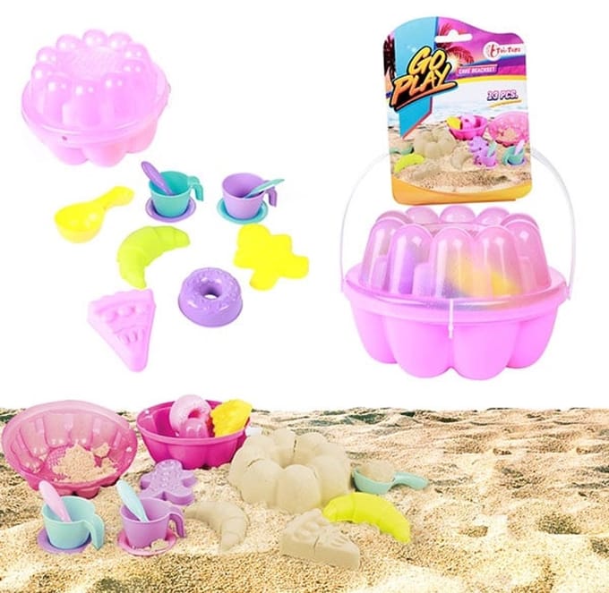 GO PLAY strandset – picknick -cakevorm – 13dlg