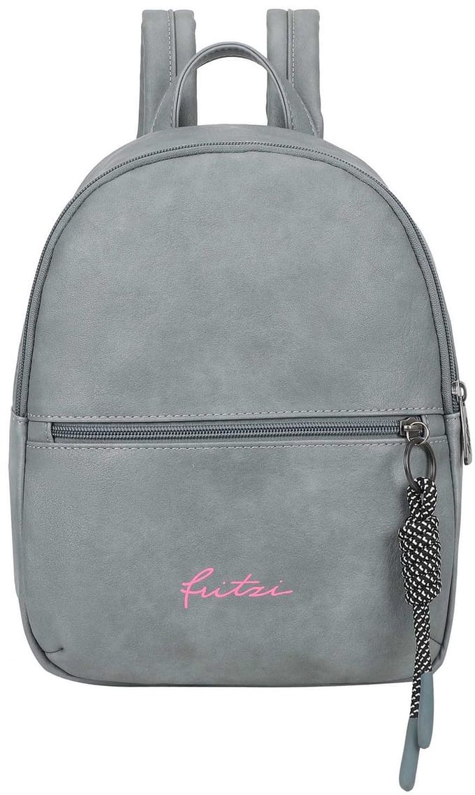 Fritzi aus Preußen vrijetijdsrugzak rugzak Lou Backpack Blue-Grey blauwgrijs
