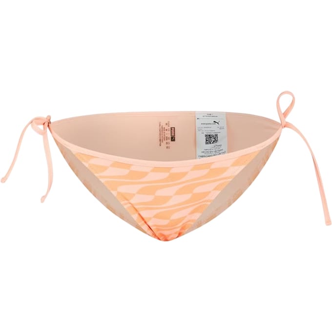 Puma Dames Golfpatroon Zijstrik Bikini Onderstukken (Perzik)