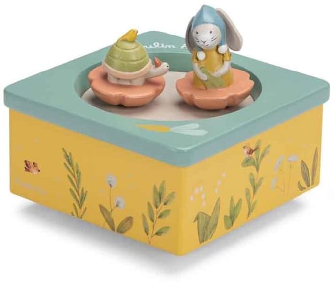 Muziekdoos 'Trois Petits Lapins'
