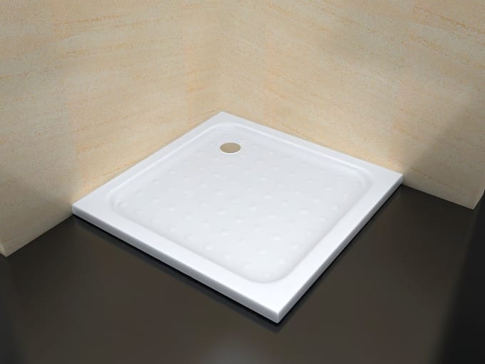 Sanifun douchebak Square LOW 800 x 800 M