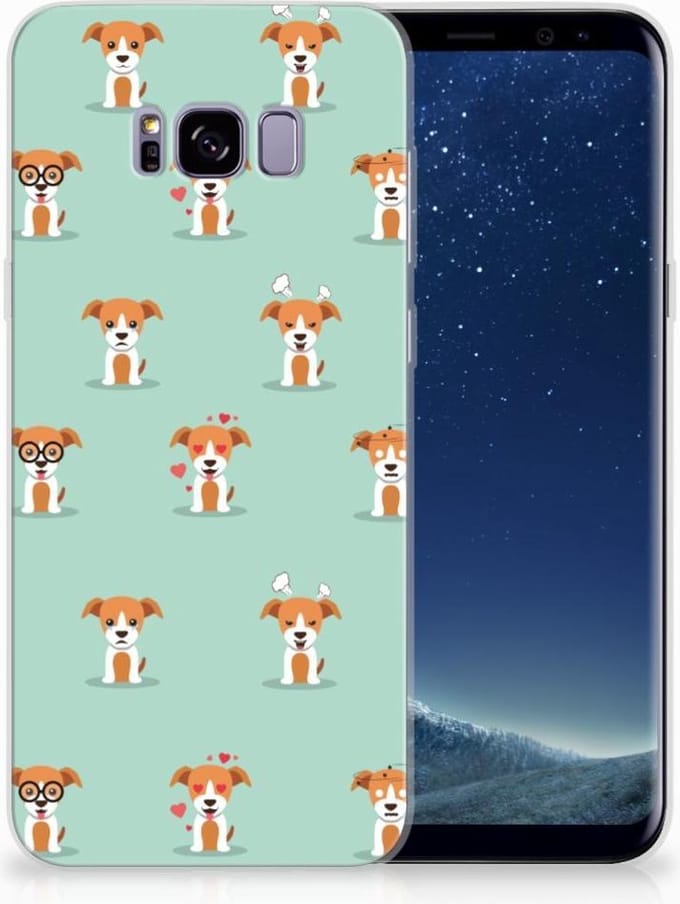 Samsung Galaxy S8 Plus TPU Hoesje Pups