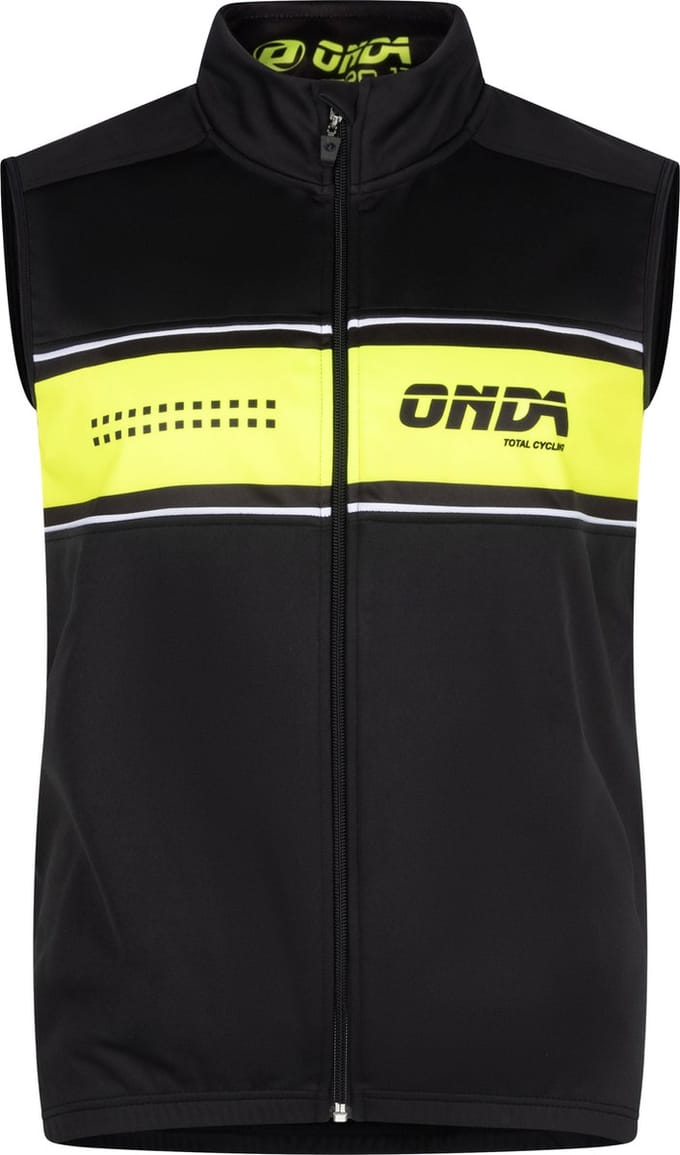 ONDA Windstopper vest unisex Zwart Fluo - Pro Minho - XL