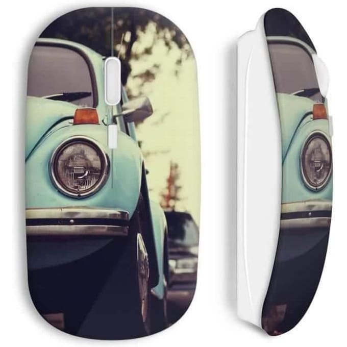Souris Sans Fil Coccinelle Vintage