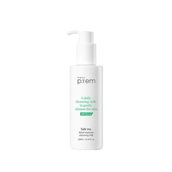 make p:rem - Safe Me. Relief Moisture Cleansing Milk - 200ml - White