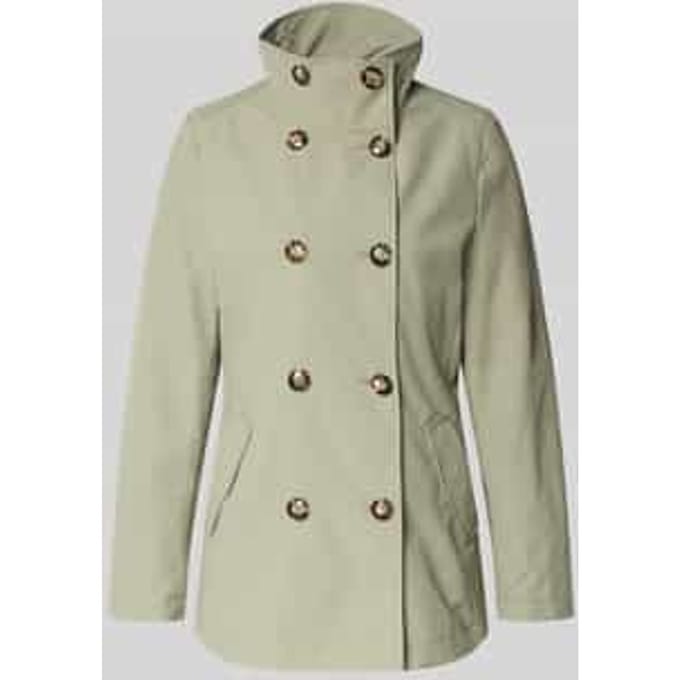 regular fit jack met opstaande kraag
