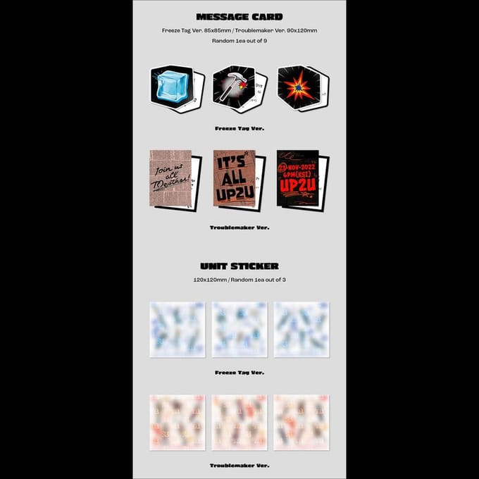 TO1 4e mini-album 'UP2U' Troublemaker orange