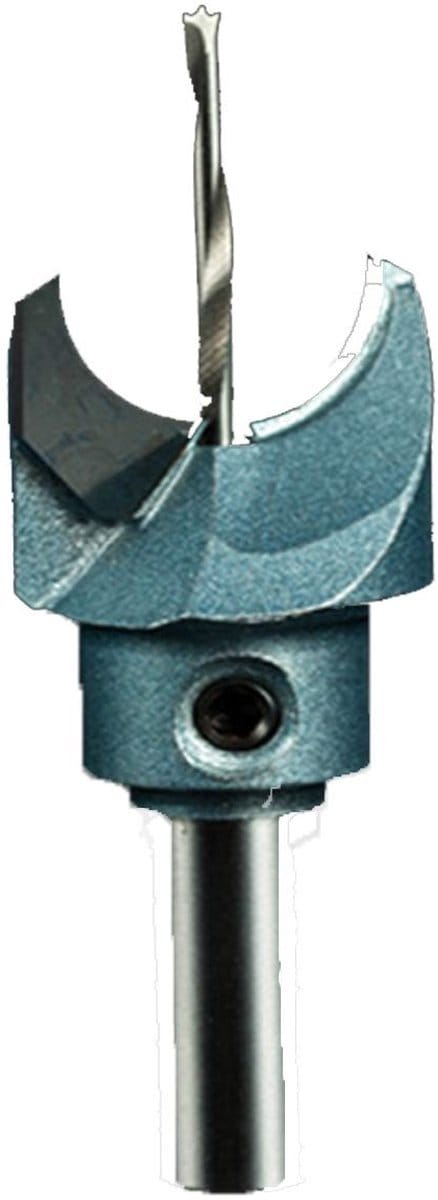 Allecto - Carbide Houtbewerking Router Bit - Houten Kralen Boor Tool