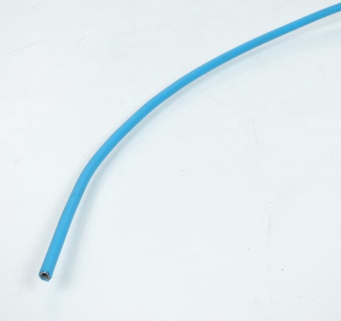 Buitenkabel blauw Transfil 26/10 dun std per 1m Nieuw voor bromfiets motor