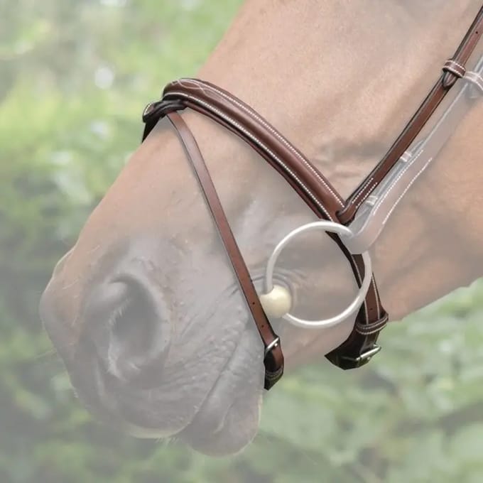 Combinatie paardenneusriem Jump'In One Paris