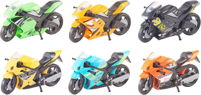 Speelgoedfiets Multi Kleuren 1:43