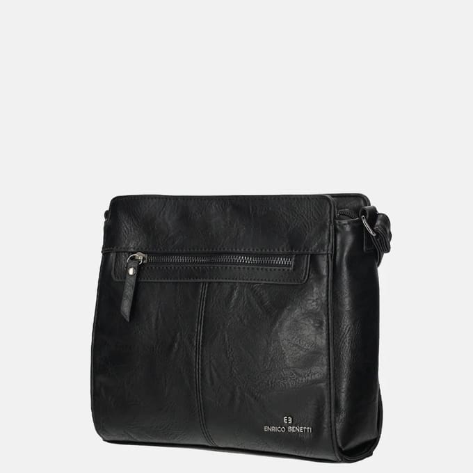 Enrico Benetti Julia crossbody tas zwart