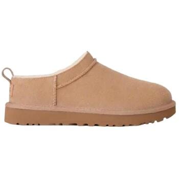 UGG® Classic Micro for Women in Tan, Size 3, Suede/Polyester/Leather
