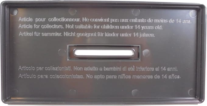 Set van 2 Vitrines met Transparant Deksel en Sokkel voor Minatuurauto's Schaal 1:24