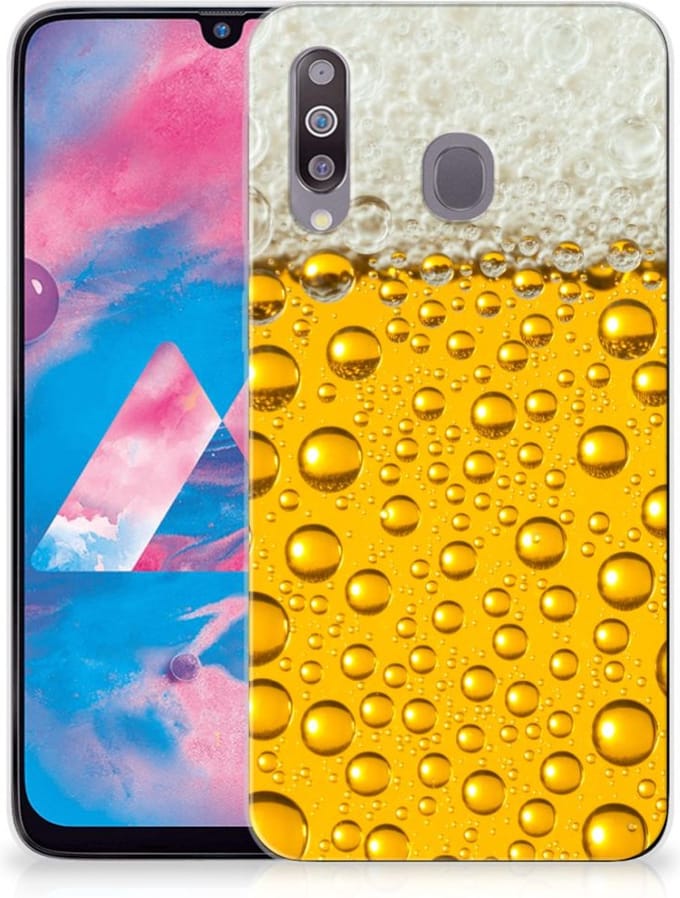 Samsung Galaxy M30 Siliconen Case Bier