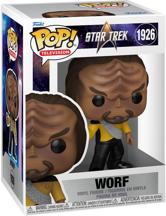 Star Trek Worf vinylfiguur 1926 Unisex Funko Pop! - Neutraal - Standard