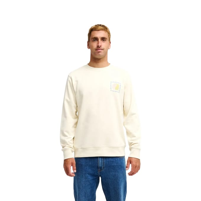 Quiksilver Vibes Crew Yout Sweatshirt Wit S Man