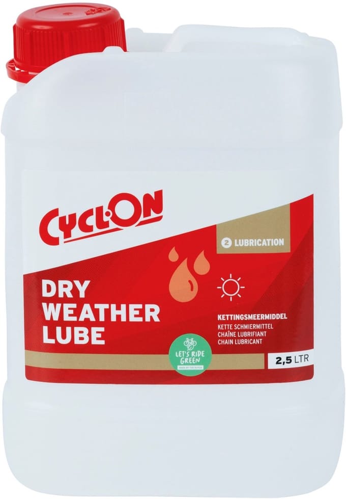 Kettingsmeermiddel Cyclon Dry Weather Lube - 2,5 liter