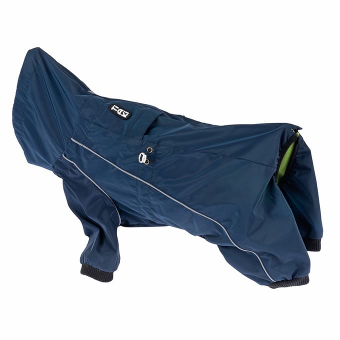 TIAKI hondenoverall Smurf - ca. 35 cm Ruglengte