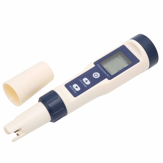 5in1 Multifunctionele Draagbare PH/Saliniteit/Temp/TDS/EC Digitale Waterkwaliteitstester Monitor Meter Pen