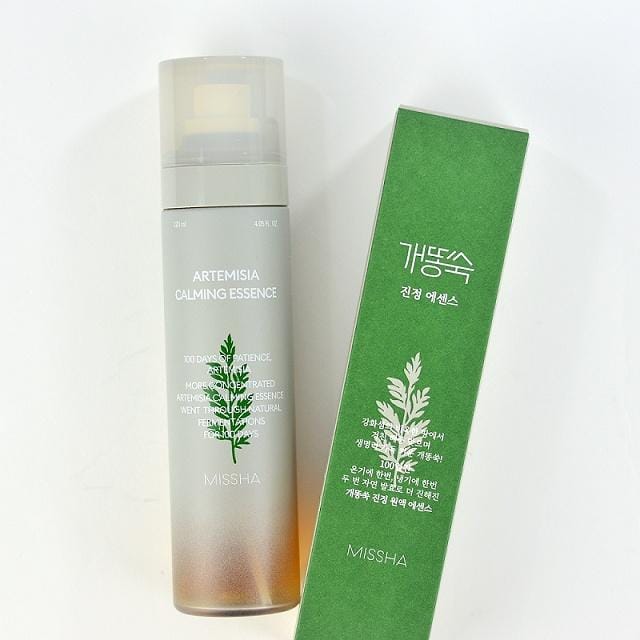 MISSHA Essence apaisante d'Artemisia 120 ml (Type de brouillard) 1pc + Sample Gifts gray