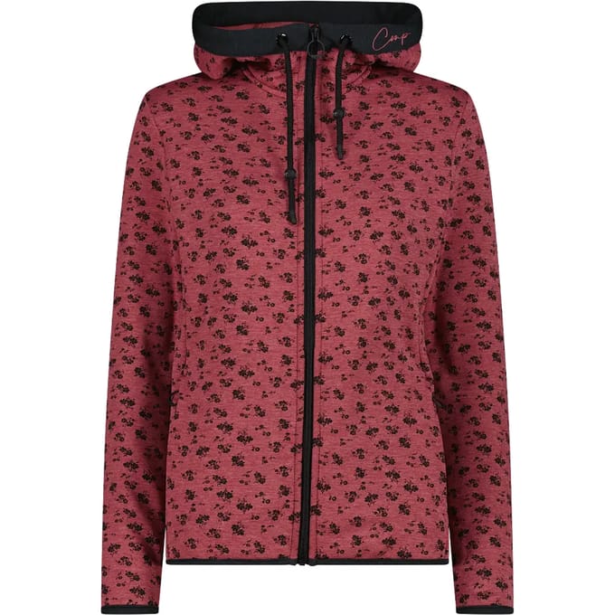 Dames hoodie met print CMP