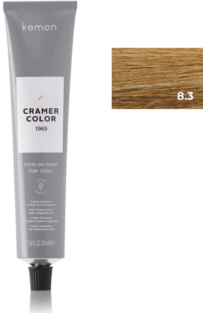 Kemon Cramer Tot 8.3 Light Golden Blonde 100Ml V2