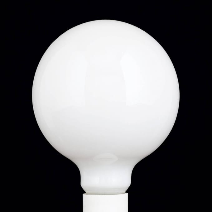 ORION LED bollamp E27 9W G125 2.700K opaal dimbaar