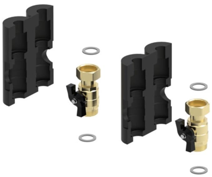 Brötje Afsluit-set Warmtepomp ADH WP 1", geïsoleerd, 7877119