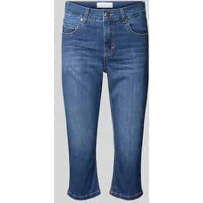 Caprijeans met steekzakken model 'Anacapri'