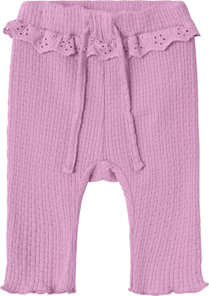 Name It baby meisjes broek LONA Pastel Lavender Regular Fit - Maat 68