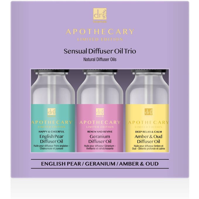 Dr Botanicals Sensuele Diffuserolie Trio 3 x 15ml