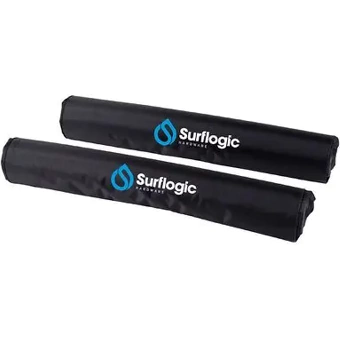 Surflogic Ronde Gewatteerde Dakdragerbeschermer Zwart 50 cm