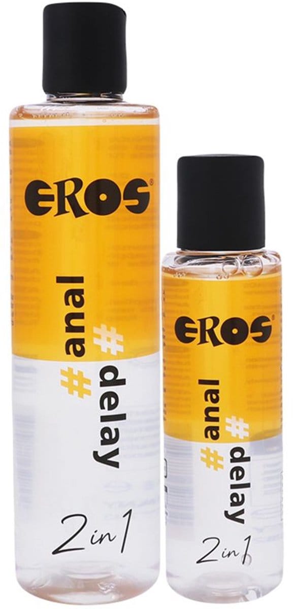 Eros - 2-in-1 #anal #delay Anaal Glijmiddel 100 ml