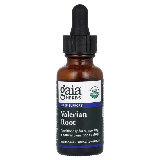 Gaia Herbs, racine de valériane, 1 fl oz (30 ml)